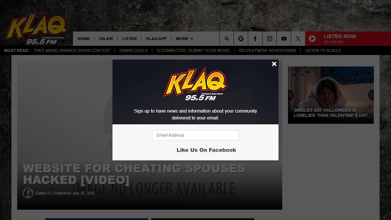 Website for Cheating Spouses Hacked