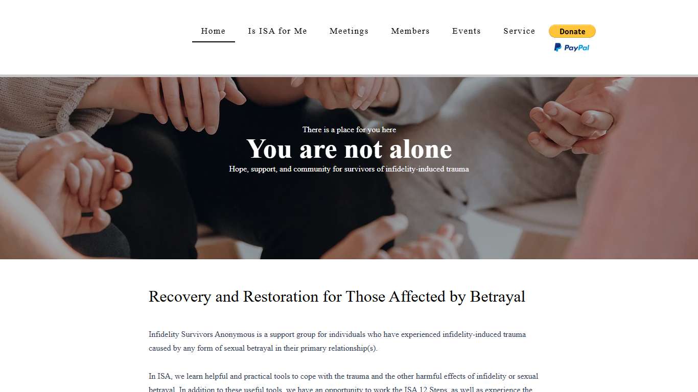 Home | Infidelity Survivors